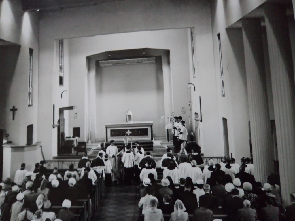 Another view of the congregation inside the church